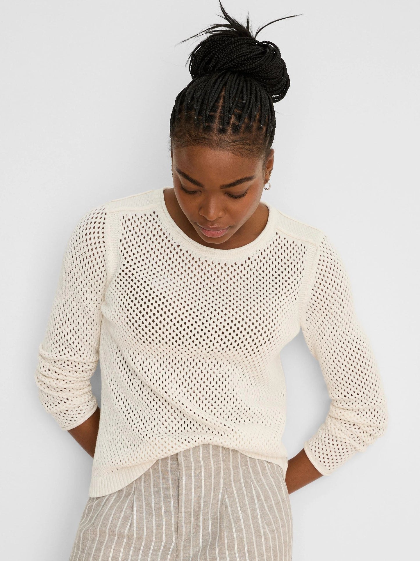 Breezeway Mesh Sweater