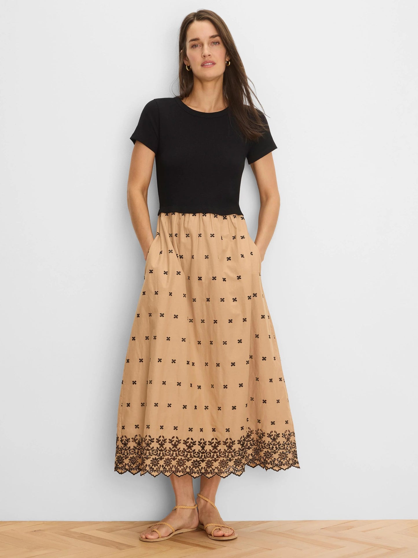 Hazel Embroidered Dress