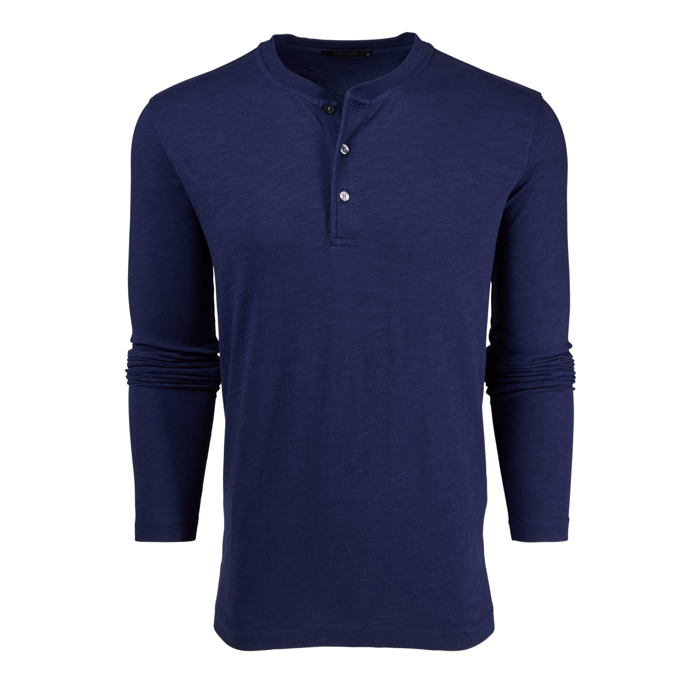 Alpha Slub Long Sleeve Henley