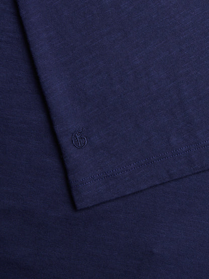 Alpha Slub Long Sleeve Henley