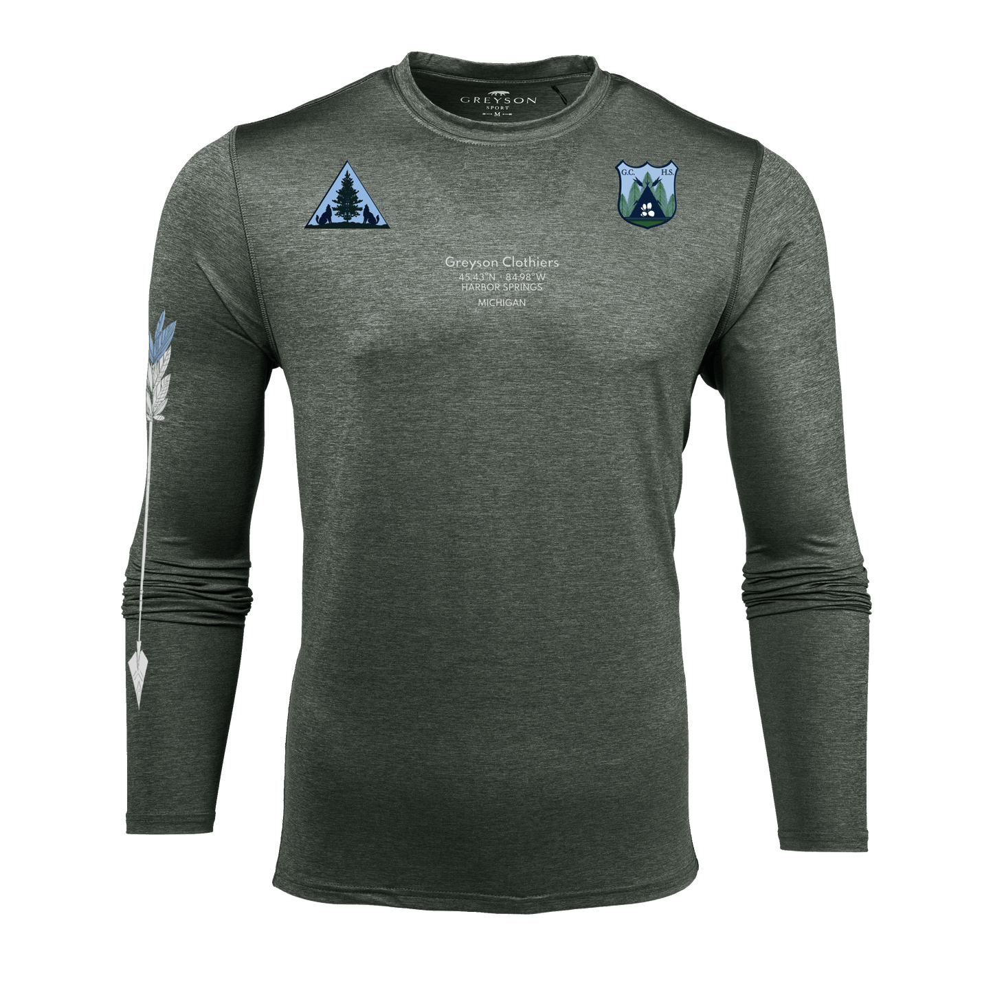 H.S. Arrow Guide Sport Long Sleeve Tee