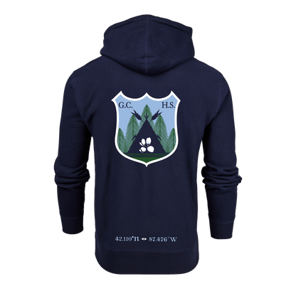 Paddling Wolf Fireside Hoodie