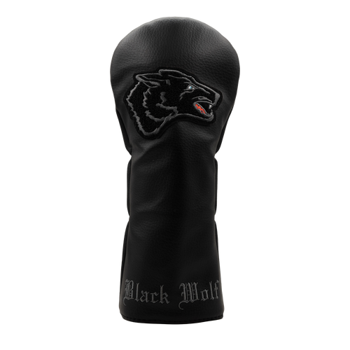 Black Wolf Driver Head Cover
