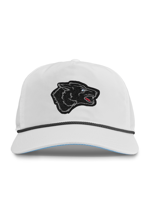 Black Wolf Rope Hat