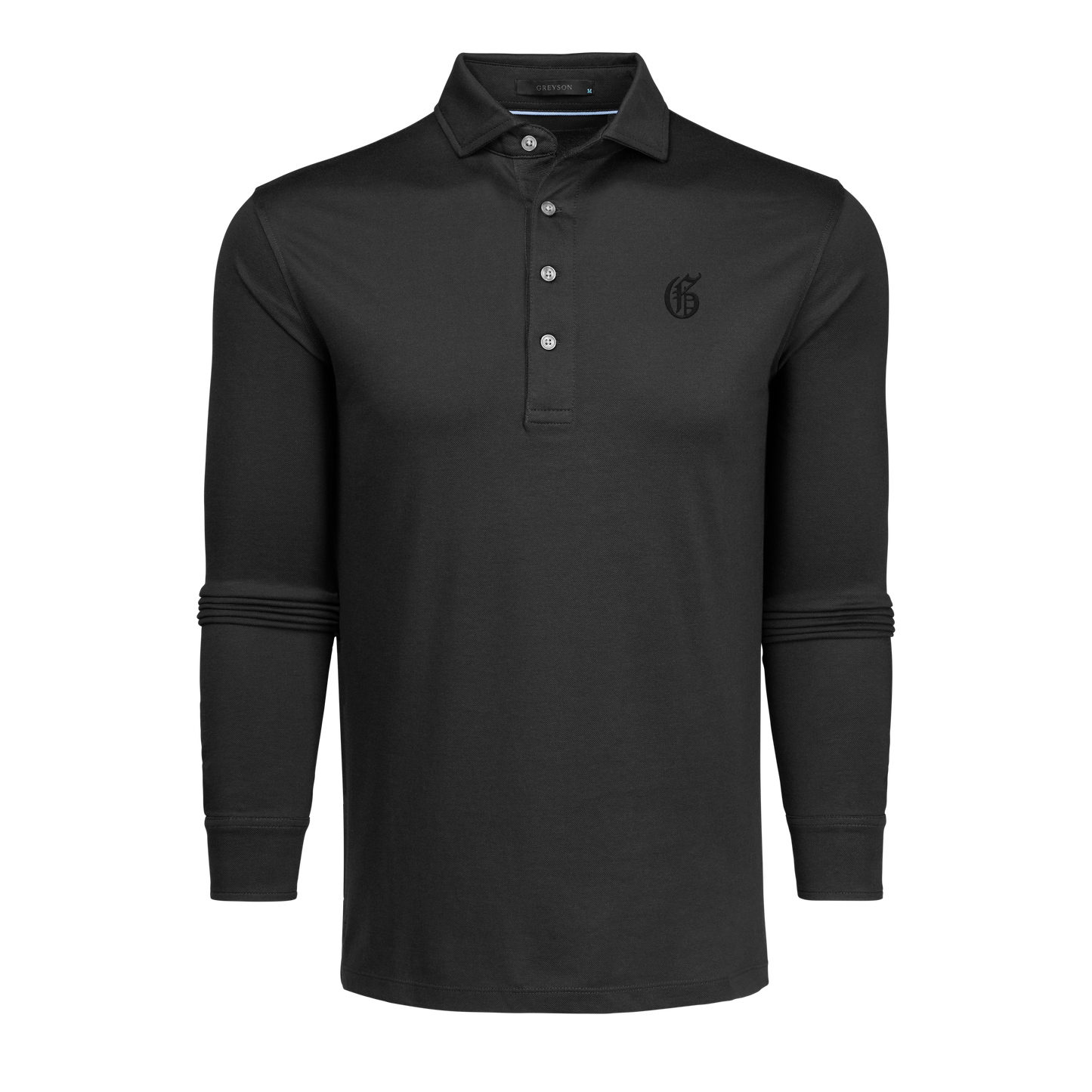 Gothic "G" Omaha Long Sleeve Polo