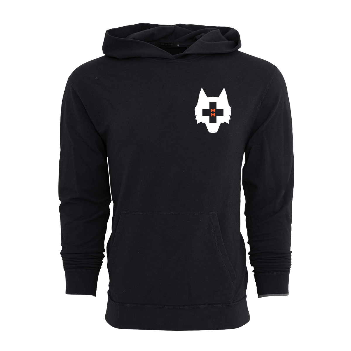 Spirit Wolf Icon Fireside Hoodie