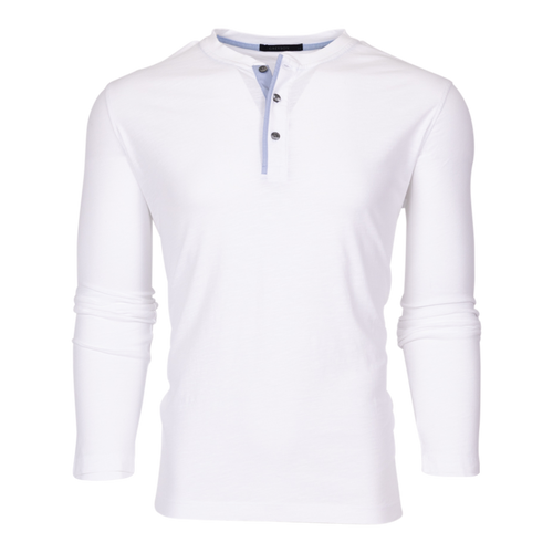 Alpha Slub Long Sleeve Henley