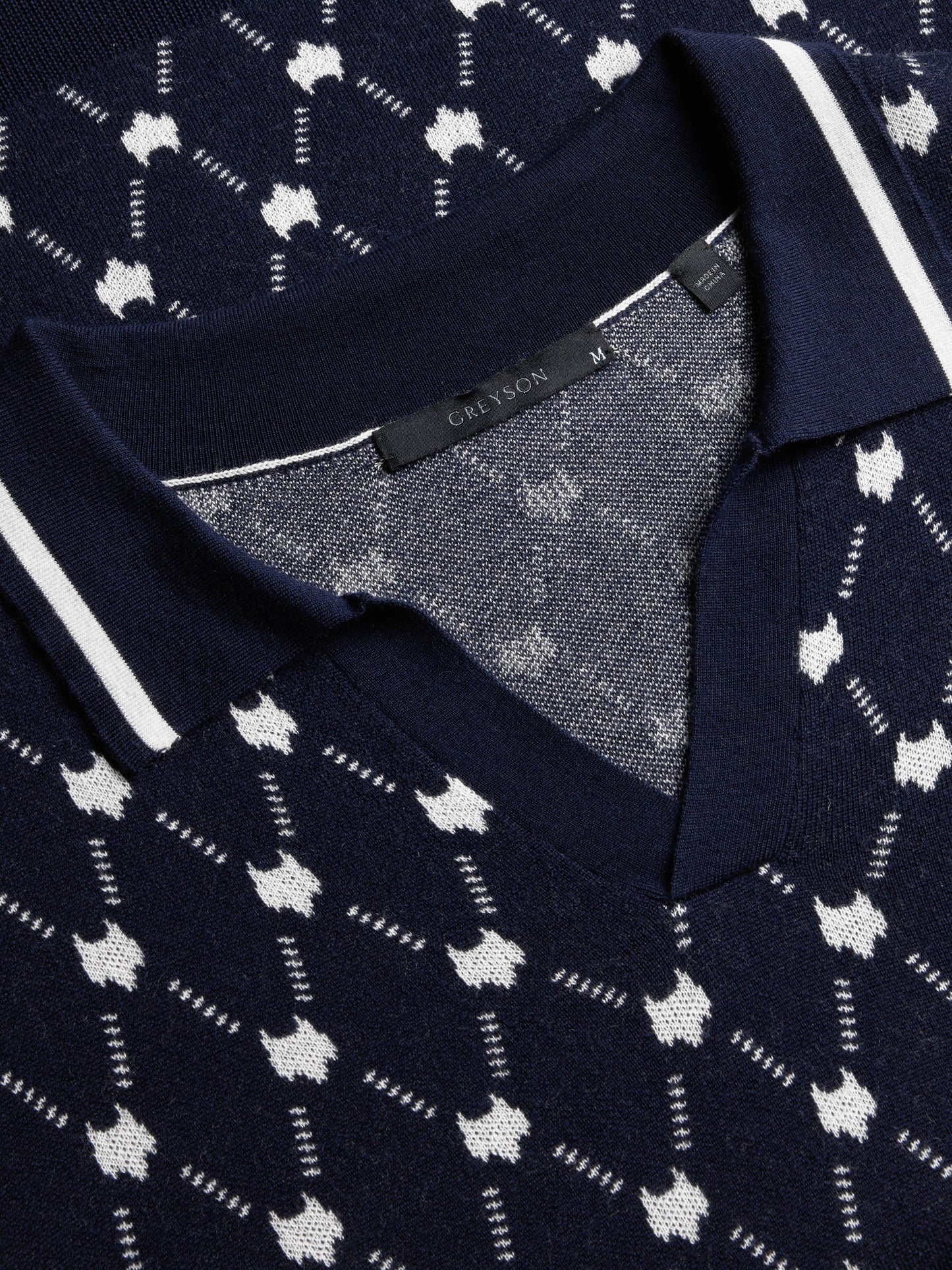 Wolf Chain Johnny Collar Polo