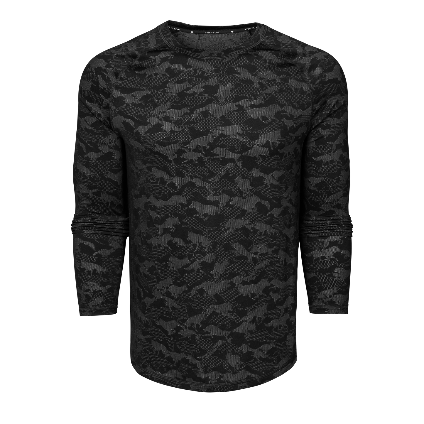 Kennebec Wolfpack Camo Long Sleeve Sport Tee