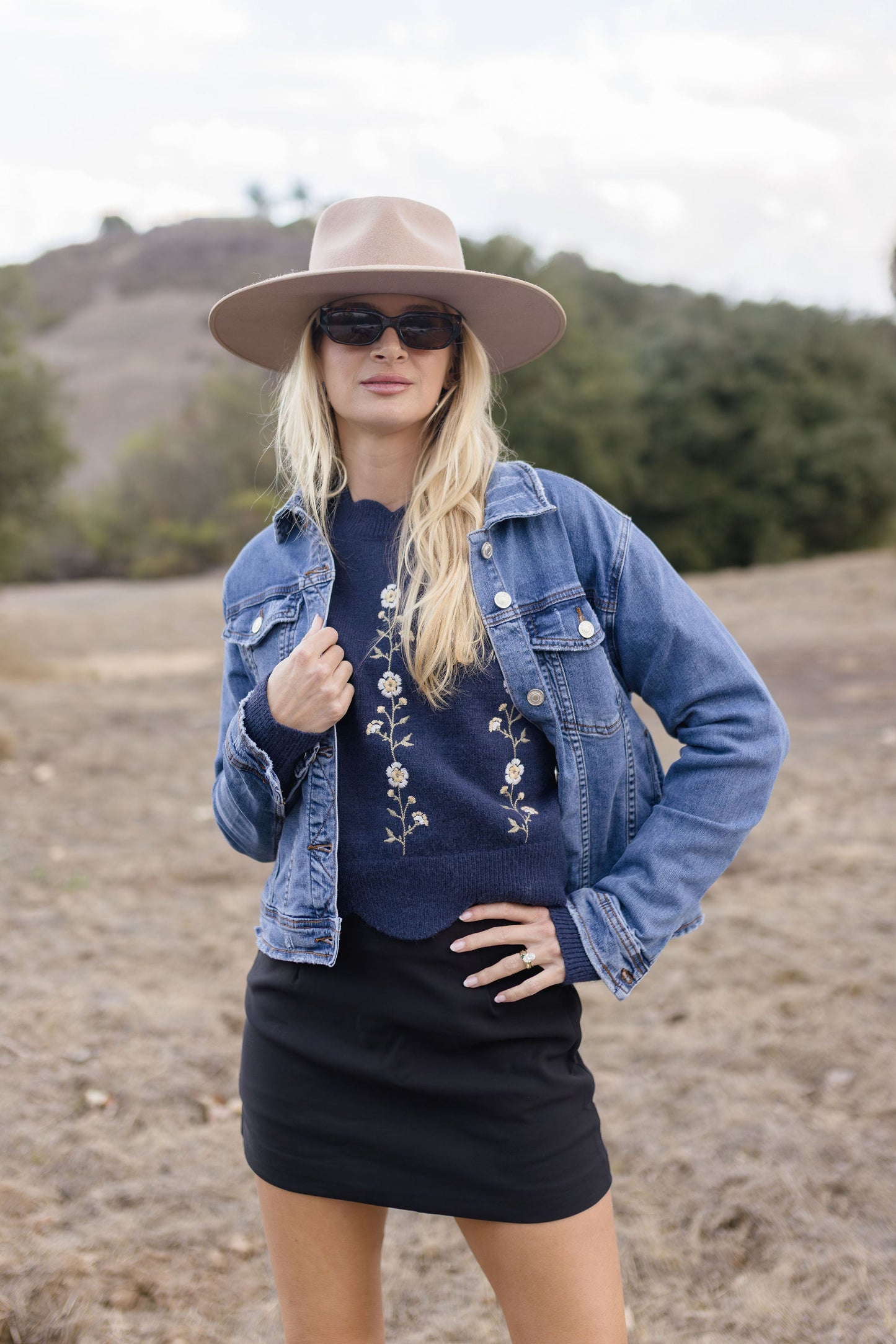 Rue Denim Jacket Medium Wash
