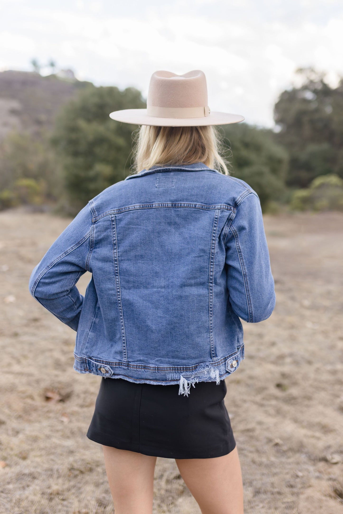 Rue Denim Jacket Medium Wash