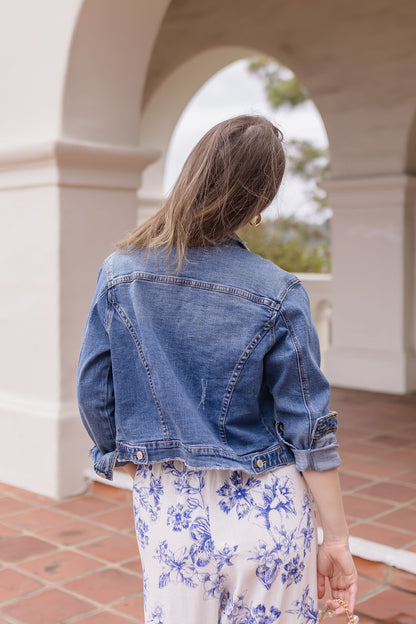 Rue Denim Jacket Medium Wash