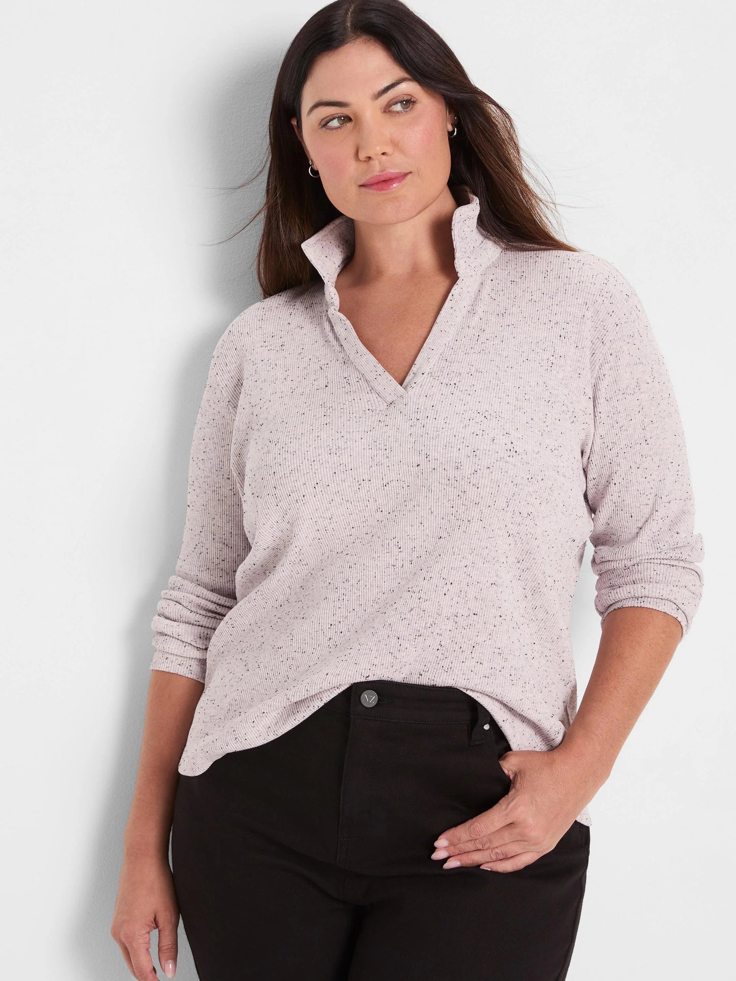 NZT Rib Long Sleeve Polo