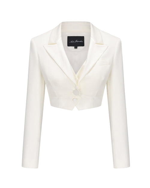 Bridget Suit Jacket (White)