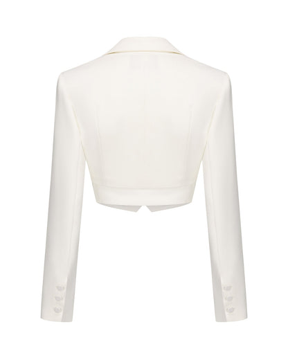 Bridget Suit Jacket (White)