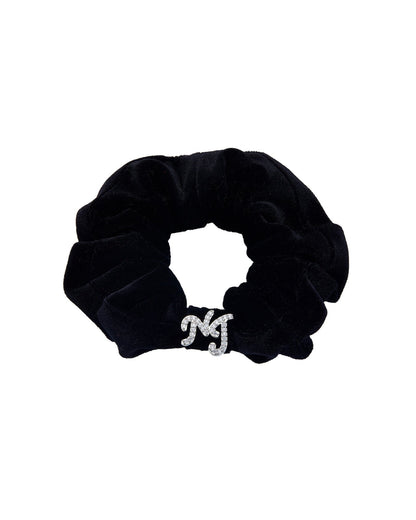 J’adore Velvet Scrunchie (Black)