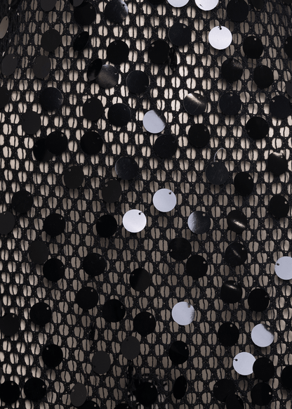 Nights Like This Sequin Mini Dress - Black