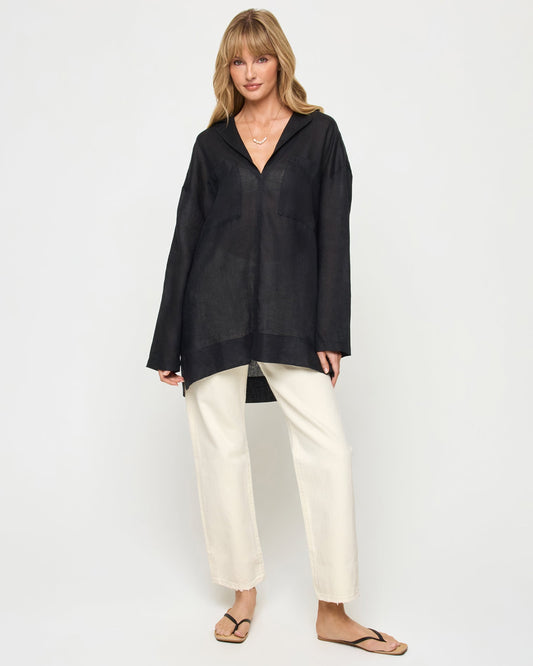 Oasis Tunic - Black