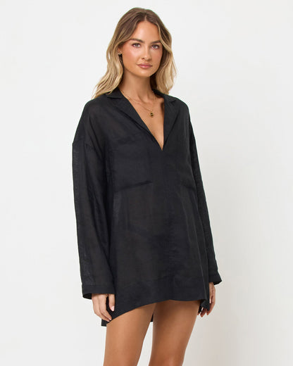 Oasis Tunic - Black