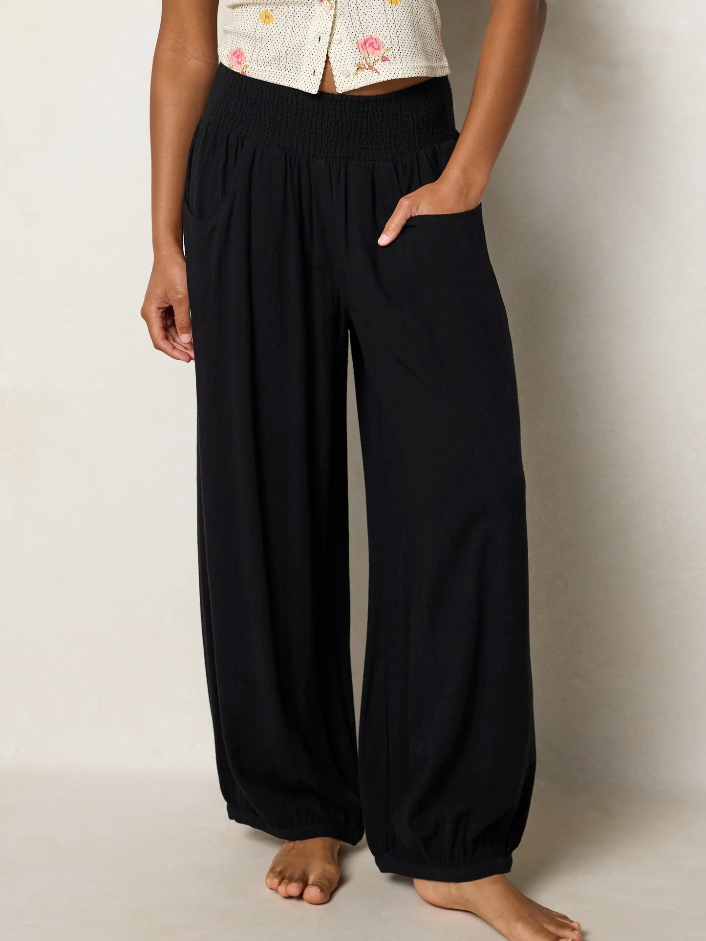 Around The Town Pants - Black