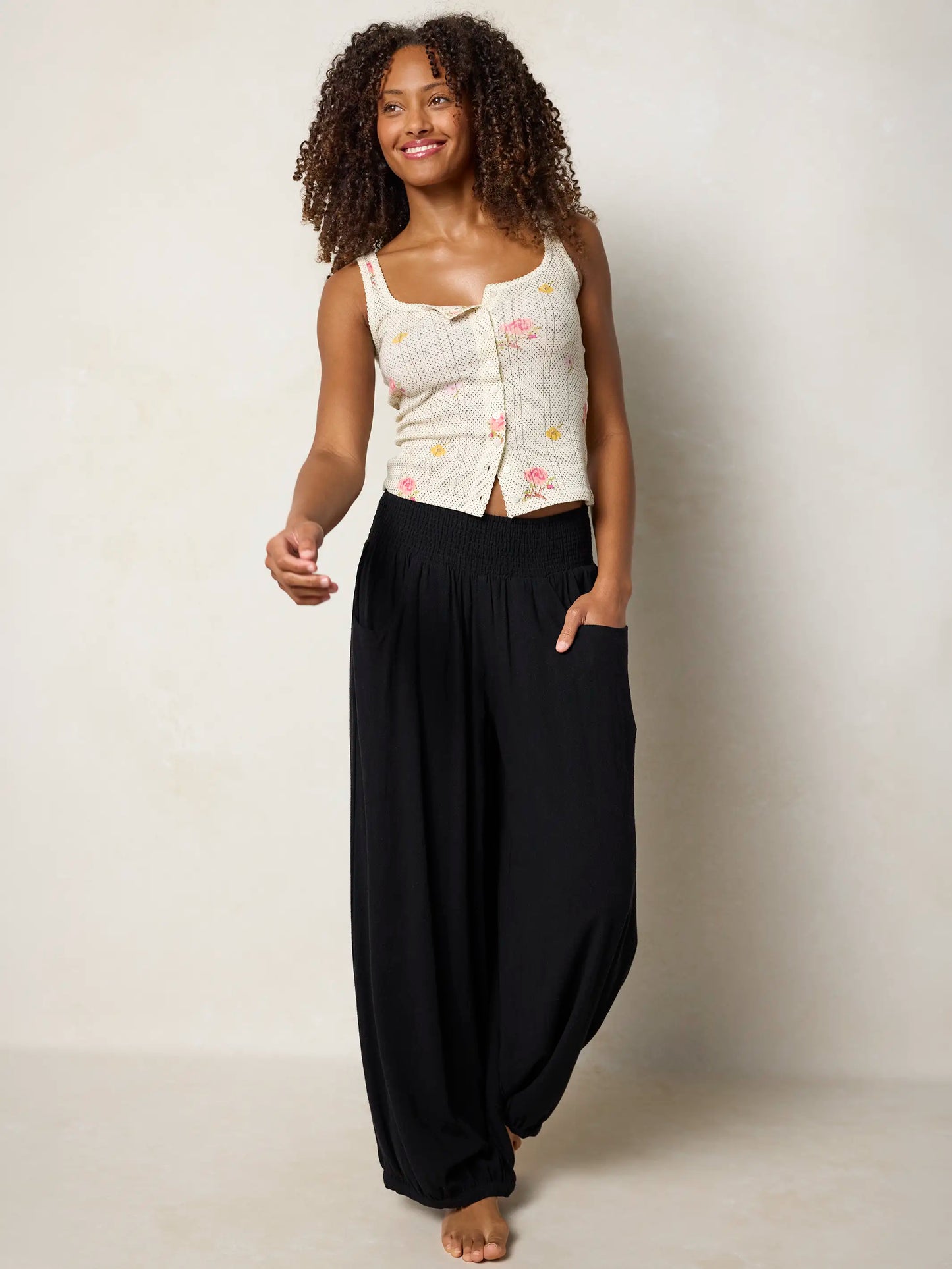 Around The Town Pants - Black