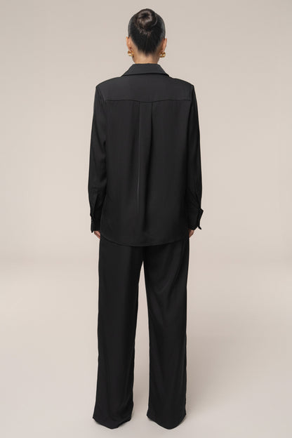 Black Candice Trousers