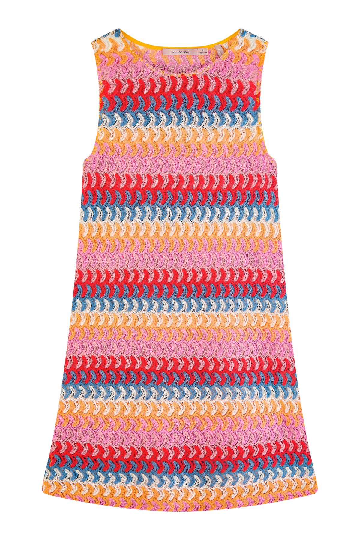 Poolside Mini Dress In Mandala