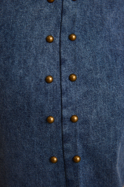 Revelry Studded Denim Chaps