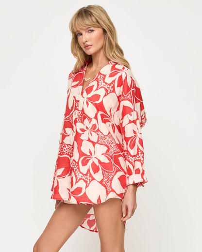 Rio Tunic - Hibiscus Bloom