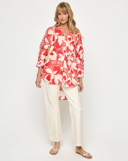 Rio Tunic - Hibiscus Bloom