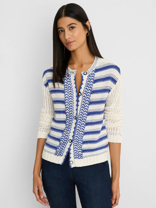 Painted Porcelain Cardigan