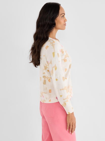 Mod Mix V-Neck Sweater