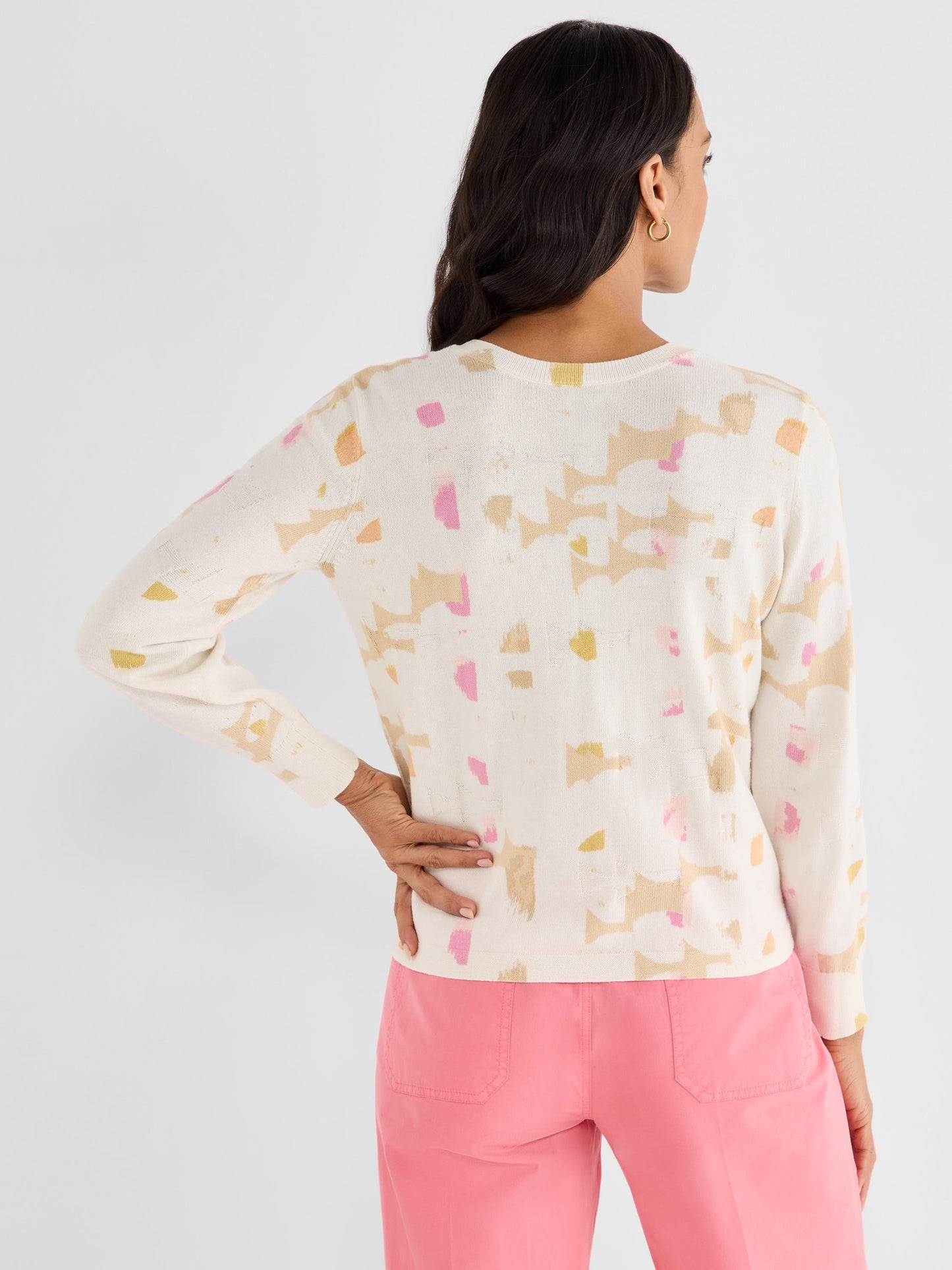 Mod Mix V-Neck Sweater