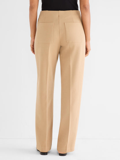 Lenox Wide Leg Stretch Twill Pant