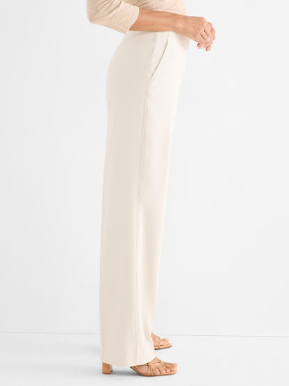 Lenox Wide Leg Accent Stitch Pant