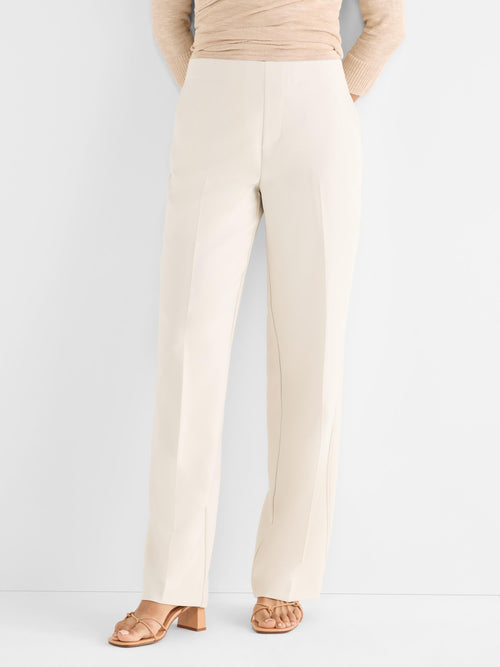 Lenox Wide Leg Accent Stitch Pant