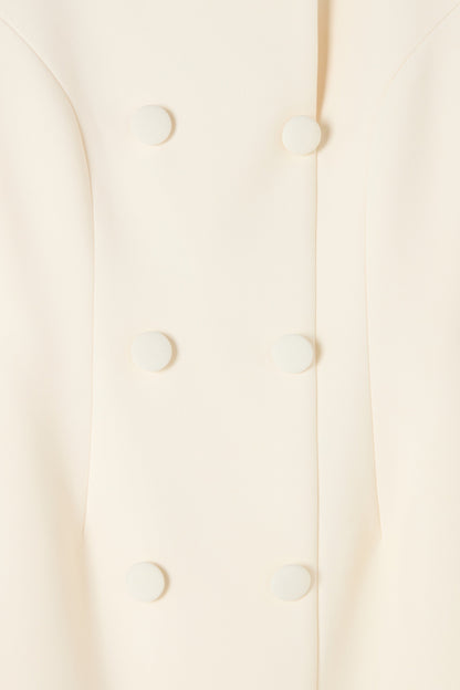 Sleeveless Button Mini Dress