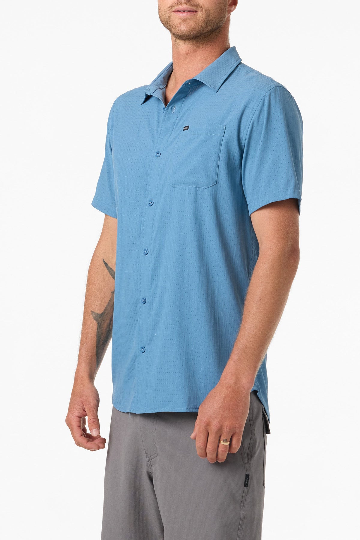 TRVLR Perforated Standard Fit Shirt