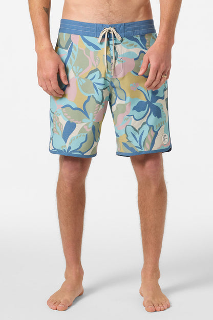 O'Riginals Print Scallop 18" Boardshorts