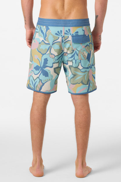 O'Riginals Print Scallop 18" Boardshorts