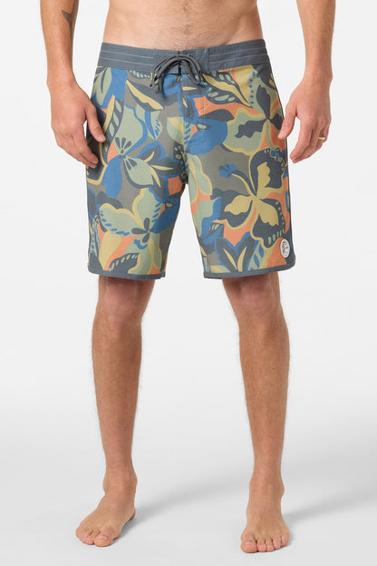 O'Riginals Print Scallop 18" Boardshorts