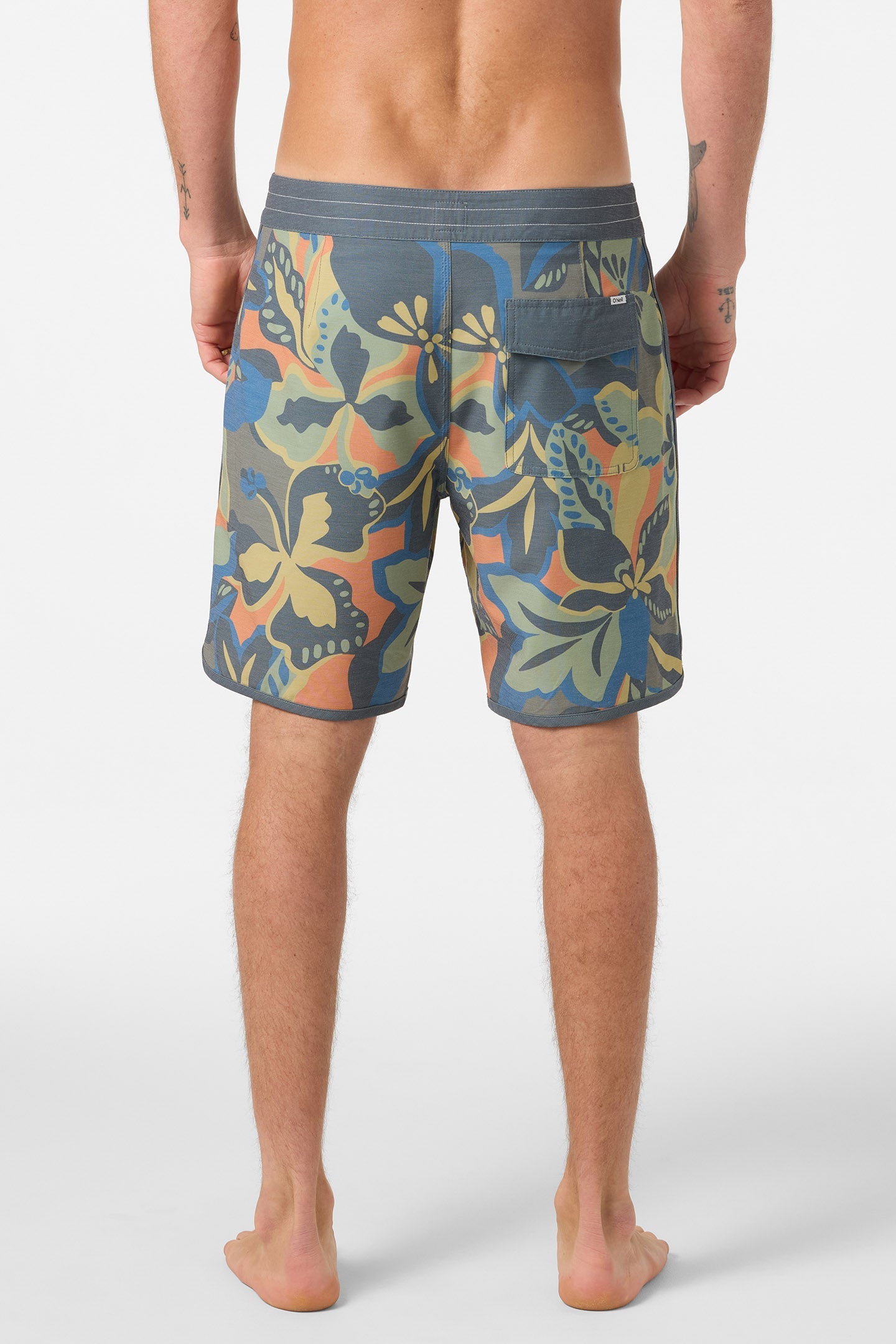 O'Riginals Print Scallop 18" Boardshorts