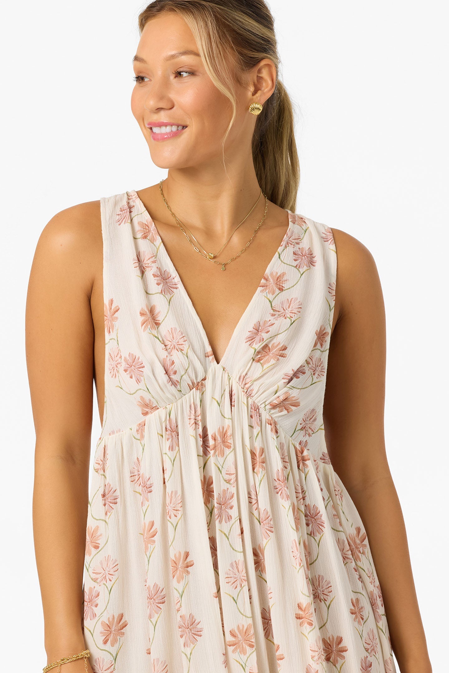 Saltwater Essentials Teddy Printed Mini Cover-Up Dress
