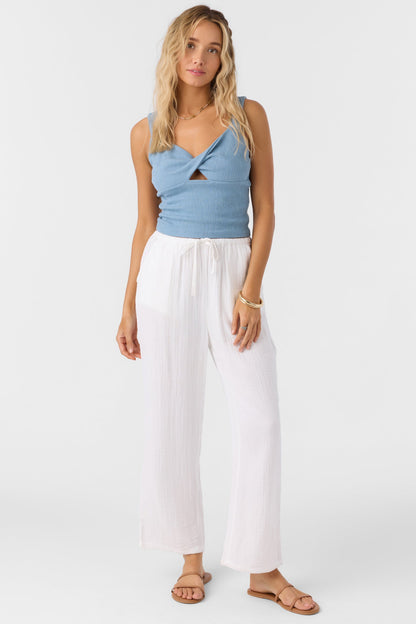 Brenda Crinkle Double Gauze Beach Pants