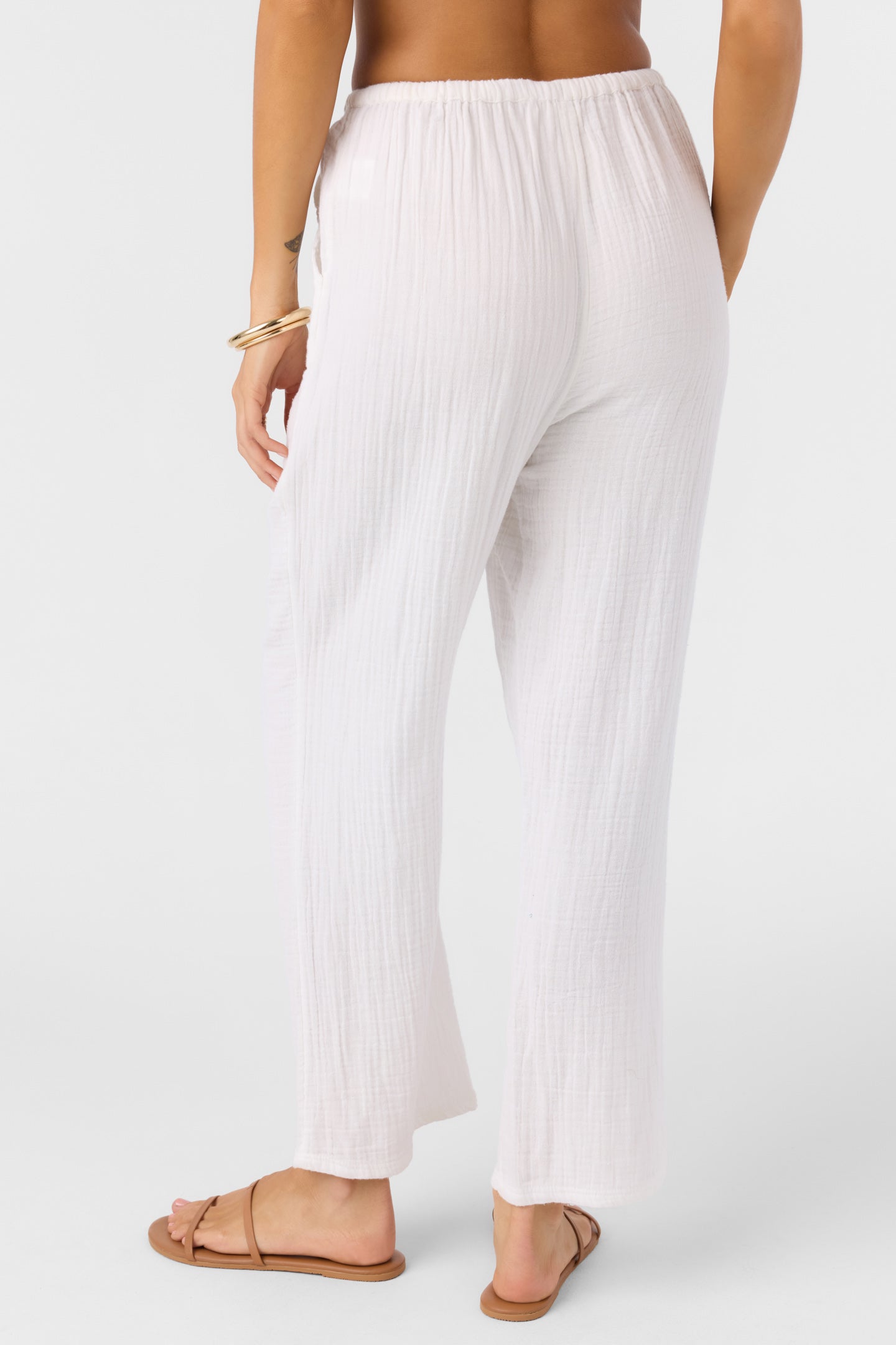 Brenda Crinkle Double Gauze Beach Pants