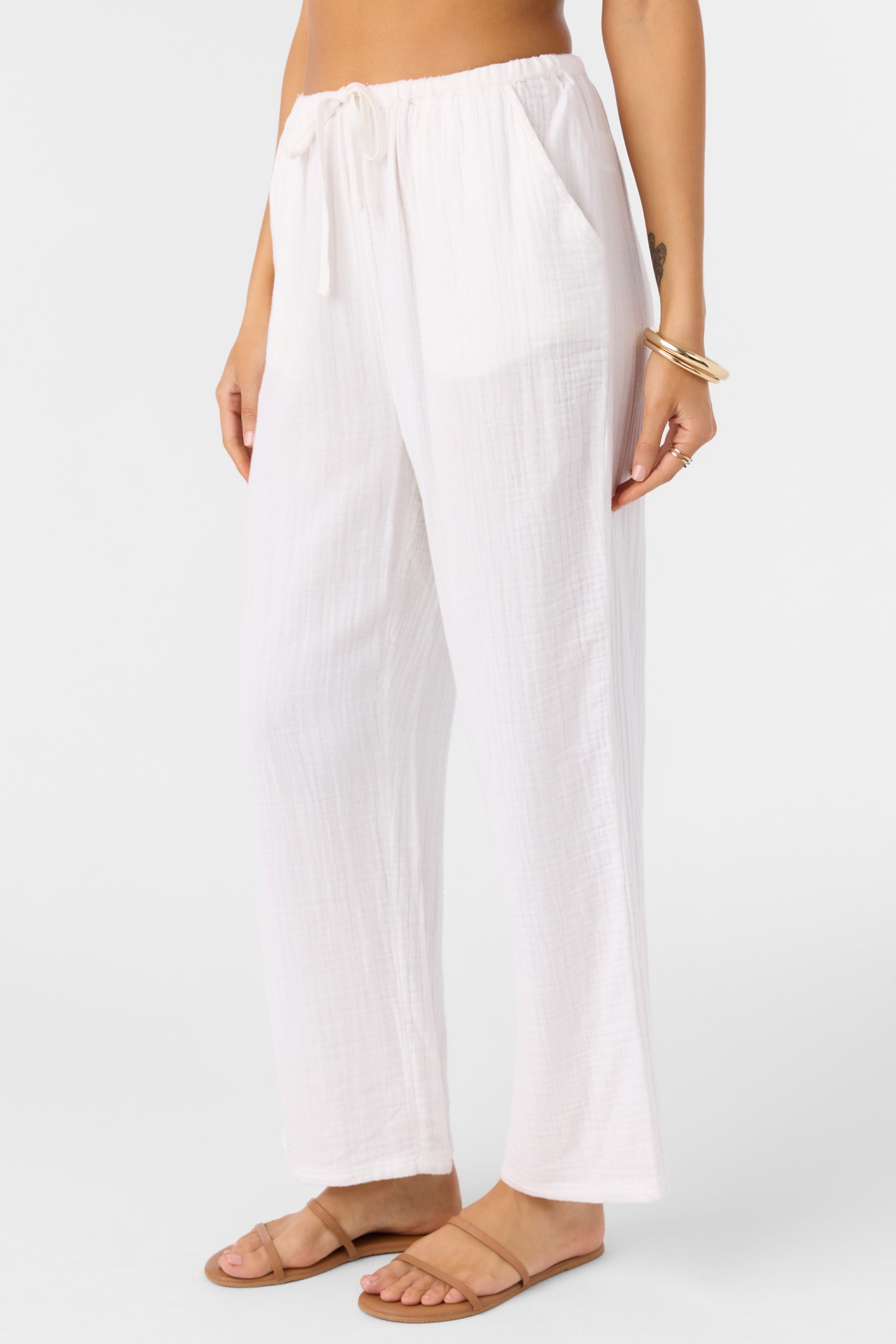 Brenda Crinkle Double Gauze Beach Pants