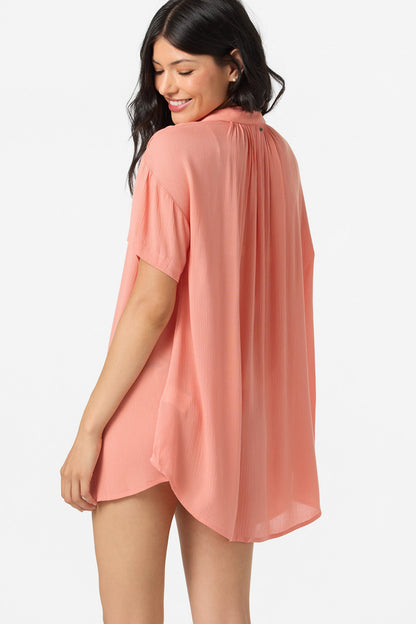 Saltwater Solids Carlee Cover-Up
