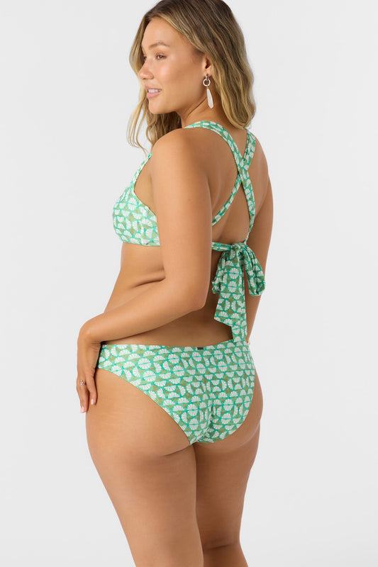Shell Abstract Blue Lagoon Full Bottoms