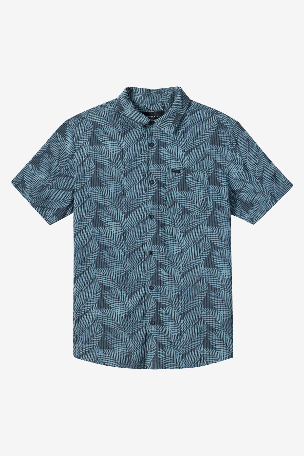 TRVLR Perforated Printed Standard Fit Shirt