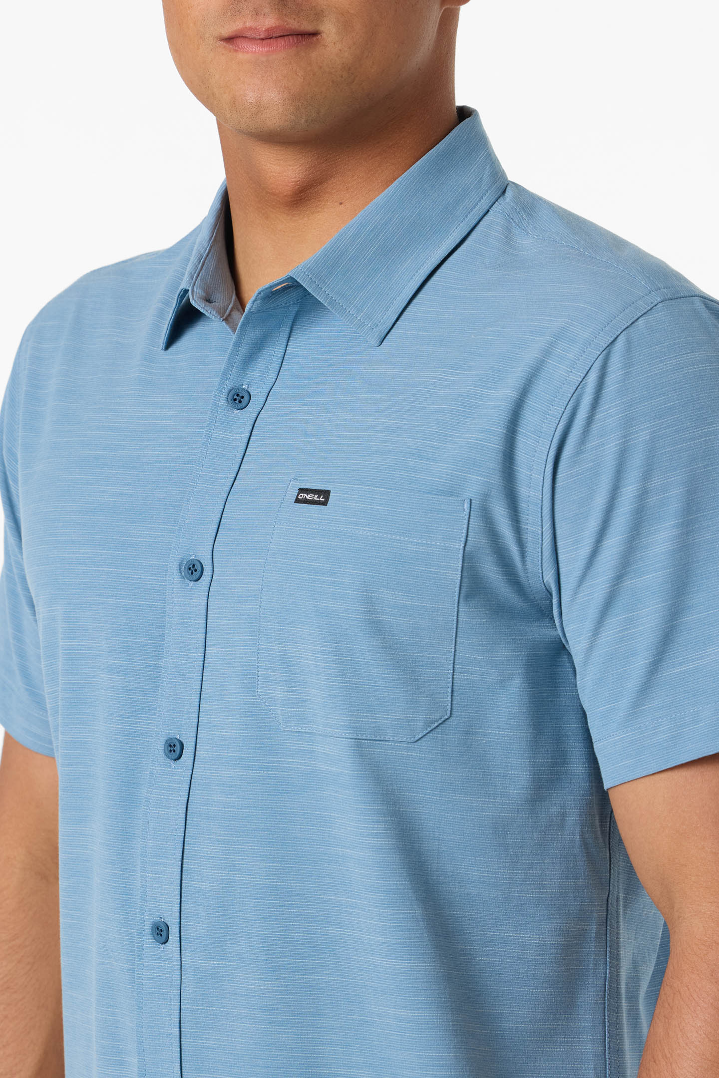 UPF Slub Solid Standard Fit Shirt